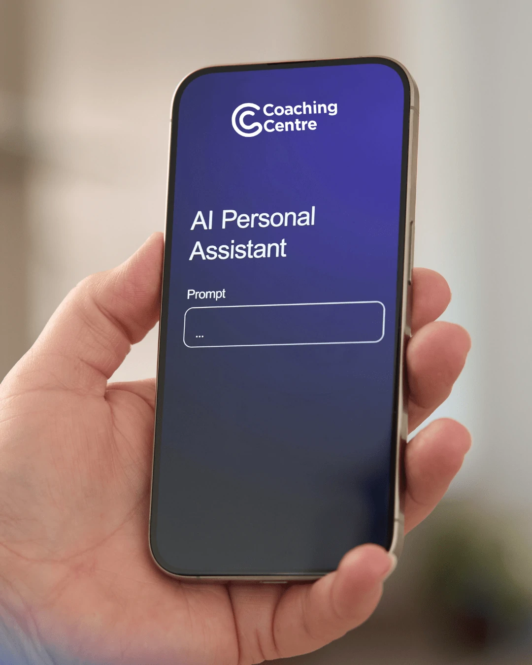 Leader accessing Coaching Centre’s AI-powered coaching assistant for real-time support